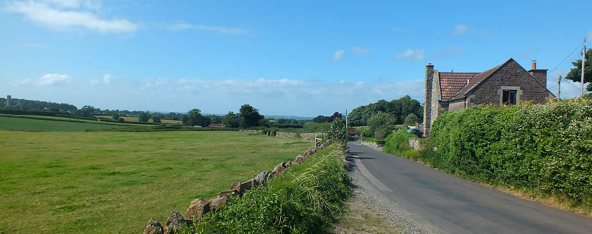 Country side views around Holcombe village